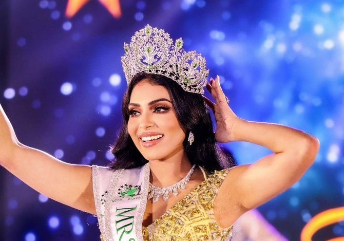 Debanjali Kamstra  berpangkalan di Dubai dimahkotakan Mrs Earth 2023